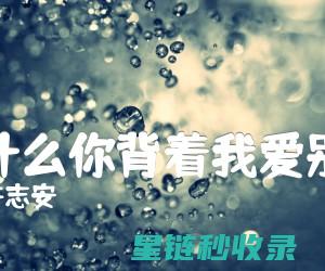 解析：为何你的网站收录量不够？以及如何改进 (歌曲为什么你)